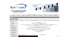 Desktop Screenshot of eazy2earn.com